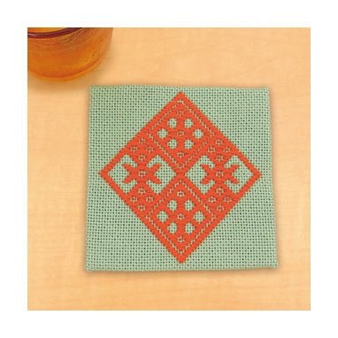 コースター（ソフトグリーン）