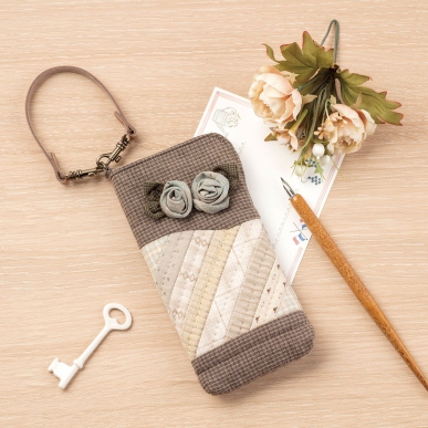 巻きバラのスマホケース