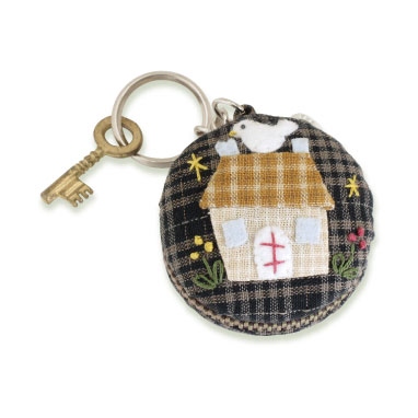 マカロンキーホルダー・ハウス