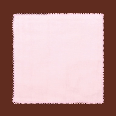 エジングハンカチ（ピンク）