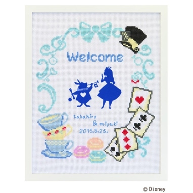 ウェルカムボード（ふしぎの国のアリス）