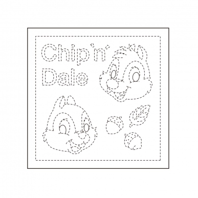 チップ＆デール（白)