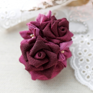 ジャスミンとバラ