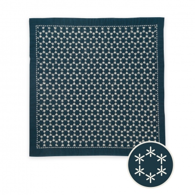 角亀甲つなぎ（藍）