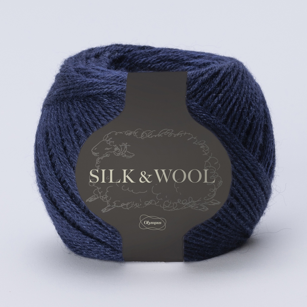 SILK&WOOL　8番色使用　5玉使用