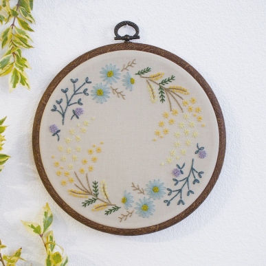 ミモザのリース