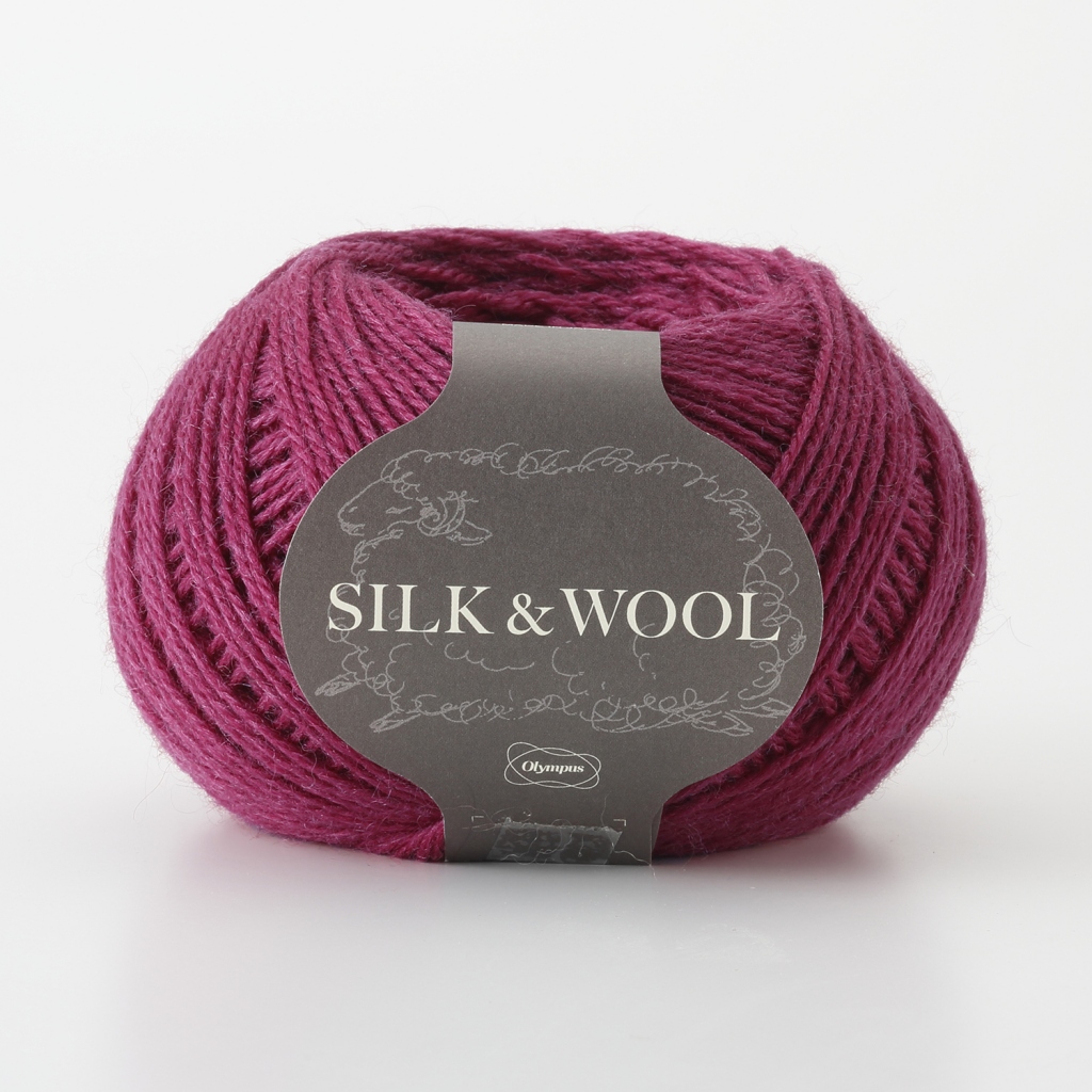 SILK&WOOL　9番色　8玉使用