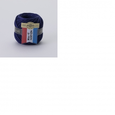 金票40番レース糸10g玉巻　335番色 １玉使用
